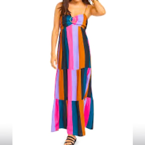 Show Me Your MuMu Dresses & Skirts - Show Me Your MuMu Juniper color blocked maxi dress